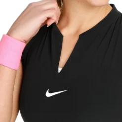 Nike Dri-Fit Club Abito Donna - Nero -Vendite Racchette da tennis 56650000 0 7