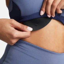 Nike Dri-Fit Indy V-Neck Reggiseni Sportivi Donna - Blu Scuro -Vendite Racchette da tennis 56664000 18