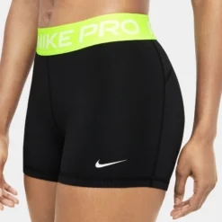 Nike Performance 365 3in Pantaloncino Attillato Donna - Nero, Giallo Neon -Vendite Racchette da tennis 56669000 15