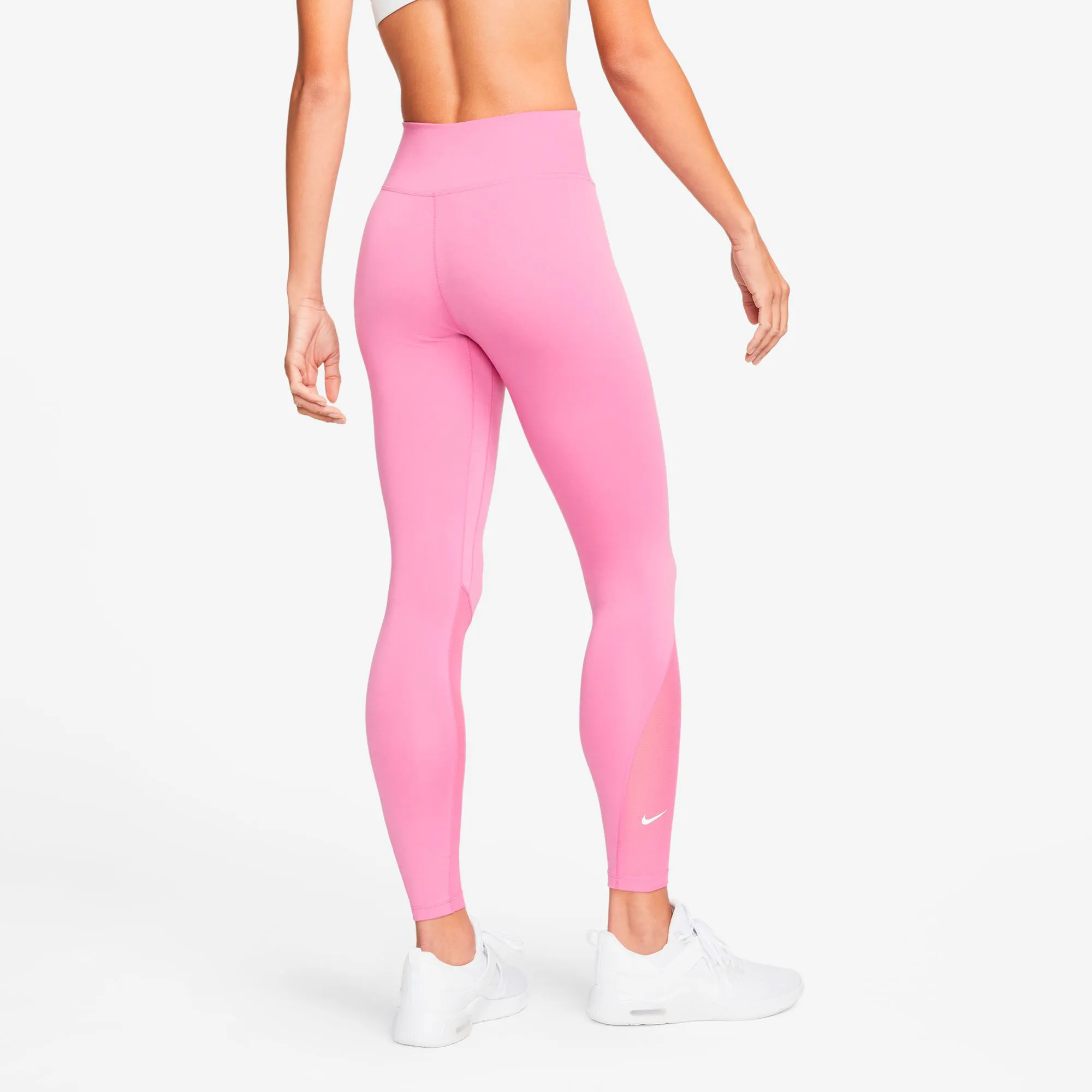 Nike Dri-Fit One MR 7/8 Calzamaglia Donna - Rosa 4 Nike Dri-Fit One MR 7/8 Calzamaglia Donna - Rosa - immagine 4