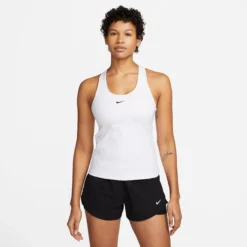 Nike Dri-Fit Swoosh Bra Canottiera Donna - Bianco 10 Nike Dri-Fit Swoosh Bra Canottiera Donna - Bianco -Vendite Racchette da tennis 56698000 13