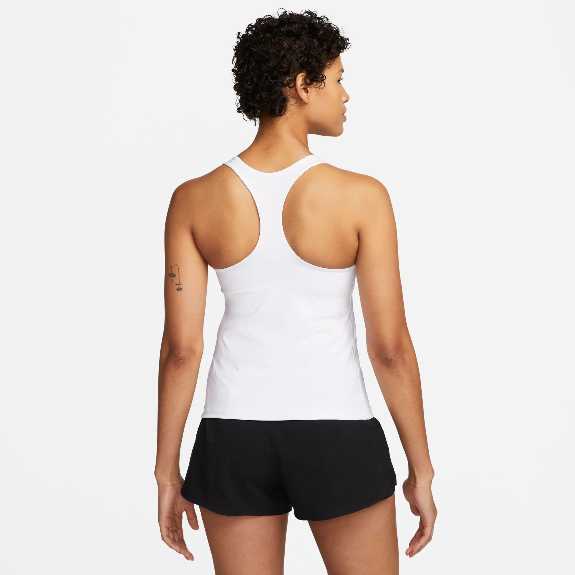 Nike Dri-Fit Swoosh Bra Canottiera Donna - Bianco 5 Nike Dri-Fit Swoosh Bra Canottiera Donna - Bianco - immagine 5