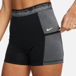 Nike Dri-Fit Performance 3in Pantaloncino Attillato Donna - Nero, Grigio -Vendite Racchette da tennis 56701000 17