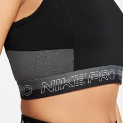 Nike Dri-Fit Performance Cropped Canottiera Donna - Nero, Grigio -Vendite Racchette da tennis 56703000 18