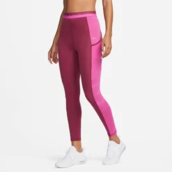 Nike Dri-Fit Performance Heritage Calzamaglia Donna - Rosso, Rosa -Vendite Racchette da tennis 56706000 13
