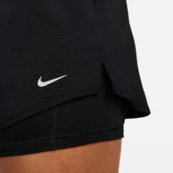 Nike Dri-Fit One MR 3in 2in1 Pantaloncino Attillato Donna - Nero 17 Nike Dri-Fit One MR 3in 2in1 Pantaloncino Attillato Donna - Nero -Vendite Racchette da tennis 56716000 16