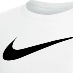 Nike Dri-Fit Swoosh Maglietta Donna - Bianco, Nero -Vendite Racchette da tennis 56721000 10