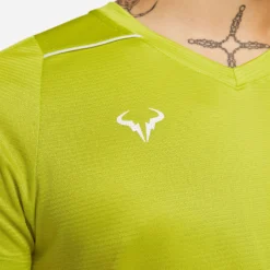Nike Dri-Fit Challenger RAFA Court Maglietta Uomini - Lime -Vendite Racchette da tennis 56766000 17