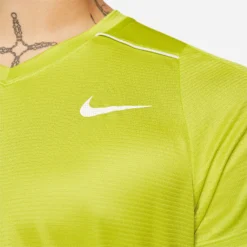 Nike Dri-Fit Challenger RAFA Court Maglietta Uomini - Lime -Vendite Racchette da tennis 56766000 18