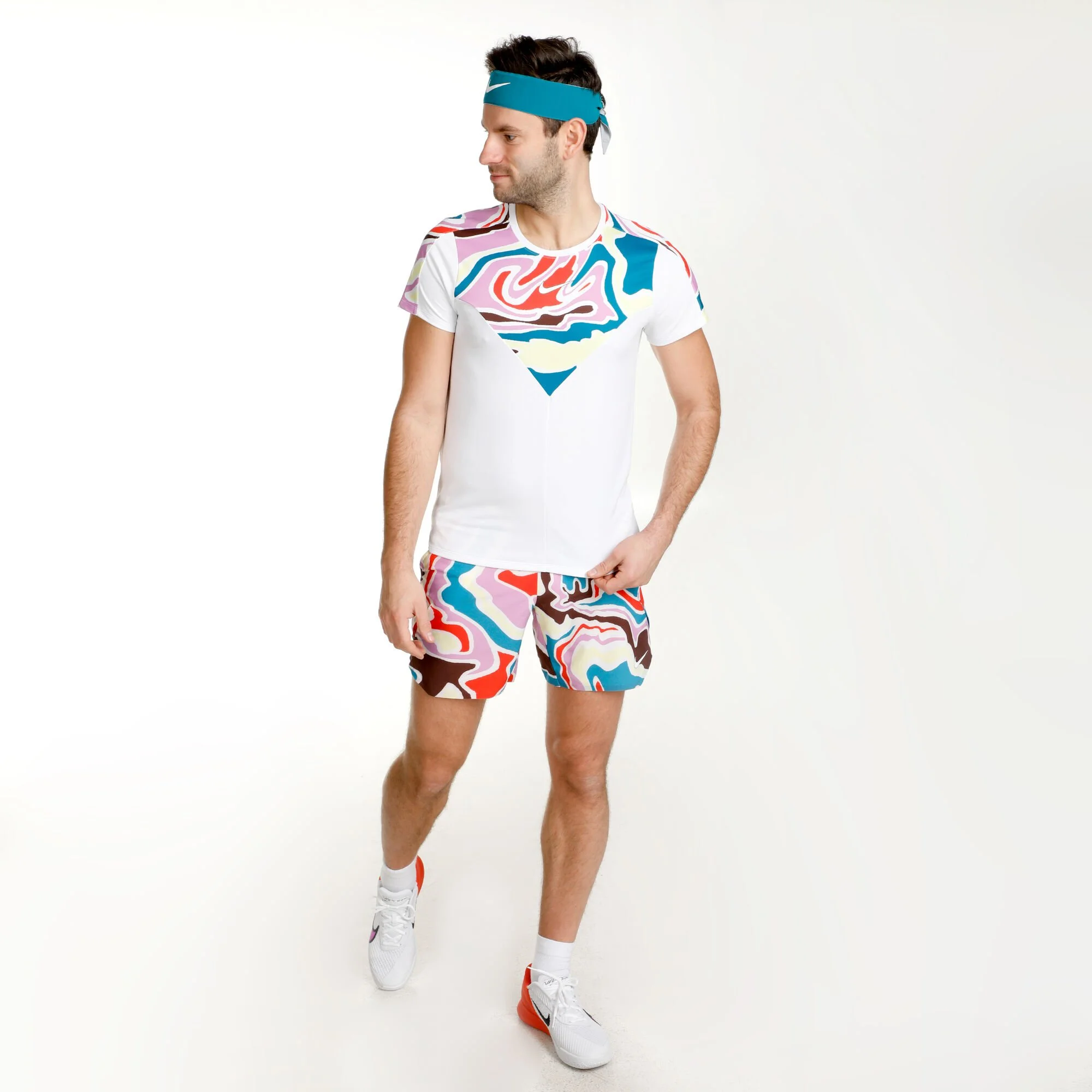 Nike Dri-Fit Court Slam MB Maglietta Uomini - Bianco 3 Nike Dri-Fit Court Slam MB Maglietta Uomini - Bianco - immagine 3