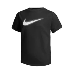 Nike Dri-Fit Graphic Maglietta Ragazzi - Nero, Bianco