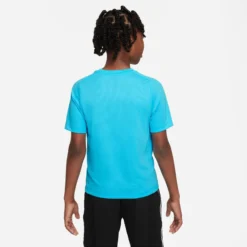 Nike Dri-Fit Graphic Maglietta Ragazzi - Blu Chiaro, Bianco -Vendite Racchette da tennis 56826000 14