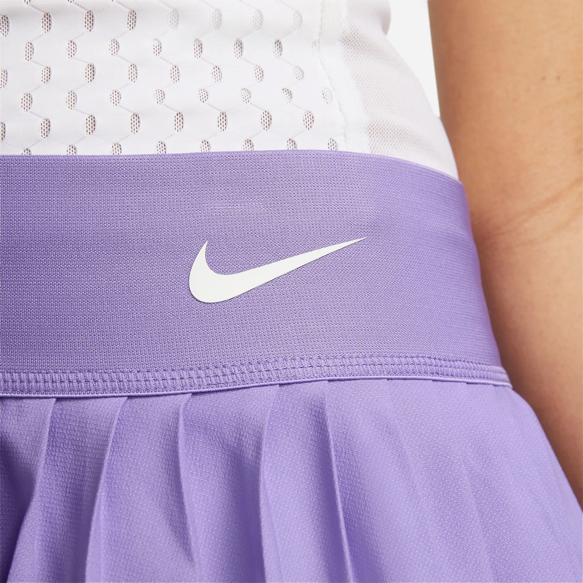 Nike Dri-Fit Advantage Court Pleated Gonna Donna - Lilla 13 Nike Dri-Fit Advantage Court Pleated Gonna Donna - Lilla - immagine 13