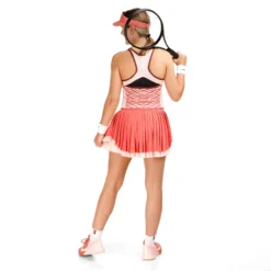 Nike Dri-Fit Court Slam RG Canottiera Donna - Rosa, Corallo -Vendite Racchette da tennis 57045000 0 5