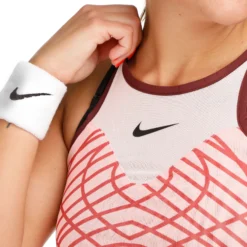 Nike Dri-Fit Court Slam RG Canottiera Donna - Rosa, Corallo -Vendite Racchette da tennis 57045000 0 6