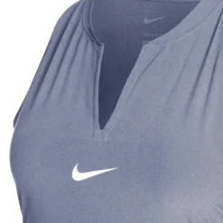 Nike Dri-Fit Advantage Abito Donna - Grigio-blu -Vendite Racchette da tennis 57052000 12