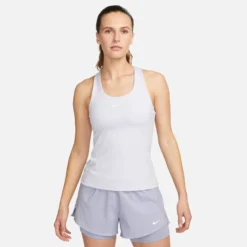 Nike Dri-Fit Swoosh Bra Canottiera Donna - Lilla -Vendite Racchette da tennis 57076000 13