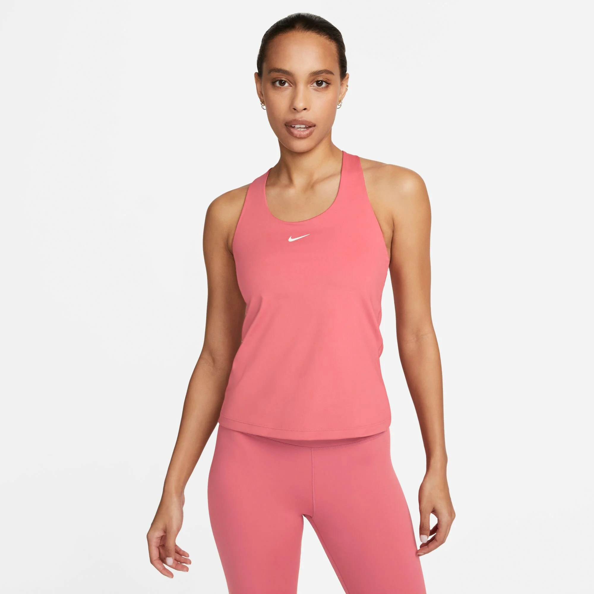 Nike Dri-Fit Swoosh Bra Canottiera Donna - Arancione 4 Nike Dri-Fit Swoosh Bra Canottiera Donna - Arancione - immagine 4