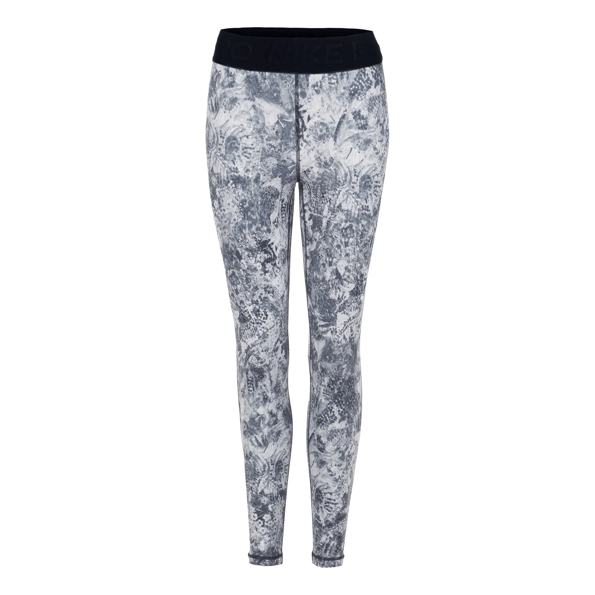 Nike Dri-Fit Performance Mid Rise All Over Print Calzamaglia Donna - Bianco, Nero 1 Nike Dri-Fit Performance Mid Rise All Over Print Calzamaglia Donna - Bianco, Nero