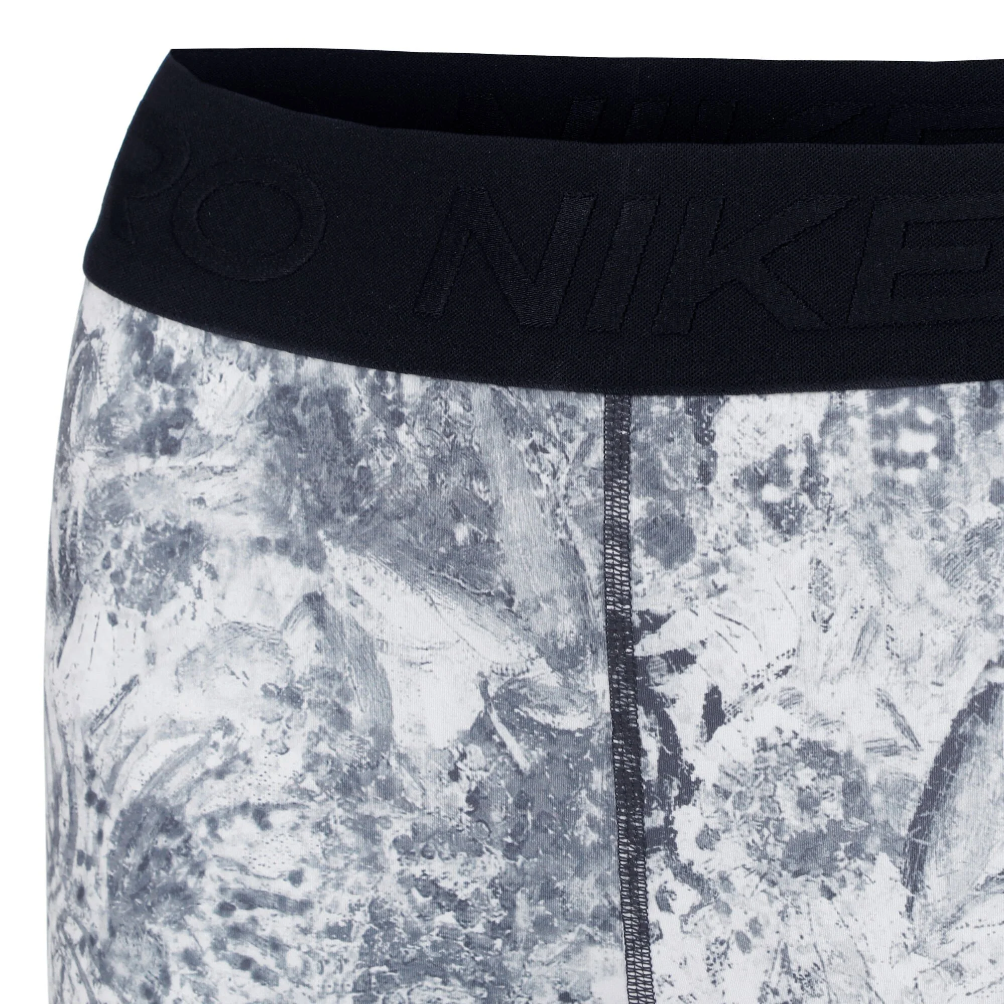 Nike Dri-Fit Performance Mid Rise All Over Print Calzamaglia Donna - Bianco, Nero 3 Nike Dri-Fit Performance Mid Rise All Over Print Calzamaglia Donna - Bianco, Nero - immagine 3