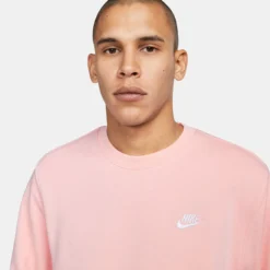 Nike French Terry Felpa Uomini - Rosa 14 Nike French Terry Felpa Uomini - Rosa -Vendite Racchette da tennis 57100000 16