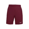 Nike Dri-Fit Court 9in Pantaloncini Uomini - Rosso Scuro