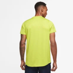 Nike Dri-Fit Advantage Court Polo Uomini - Lime -Vendite Racchette da tennis 57125000 14