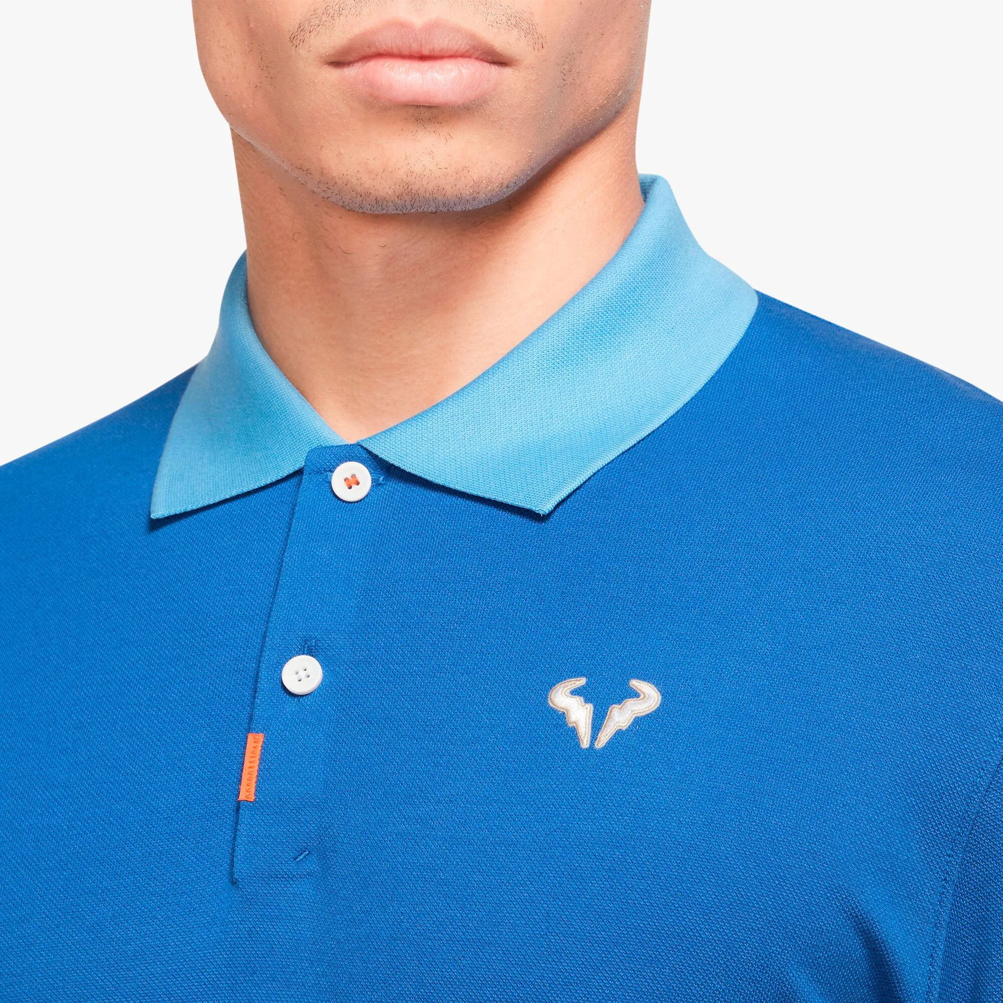 Nike Dri-Fit RAFA Slim Polo Uomini - Blu 6 Nike Dri-Fit RAFA Slim Polo Uomini - Blu - immagine 6