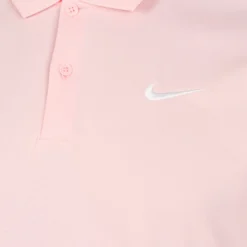 Nike Dri-Fit Court Solid Polo Uomini - Rosa -Vendite Racchette da tennis 57134000 10