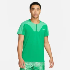 Nike Dri-Fit Advantage Court Slim UL RG Polo Uomini - Verde, Mint -Vendite Racchette da tennis 57141000 13