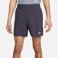 Nike Dri-Fit Court Slam RG Pantaloncini Uomini - Grigio, Lilla -Vendite Racchette da tennis 57146000 13