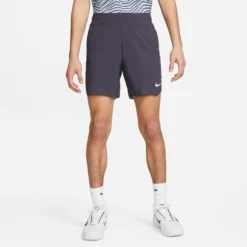 Nike Dri-Fit Court Slam RG Pantaloncini Uomini - Grigio, Lilla -Vendite Racchette da tennis 57146000 16