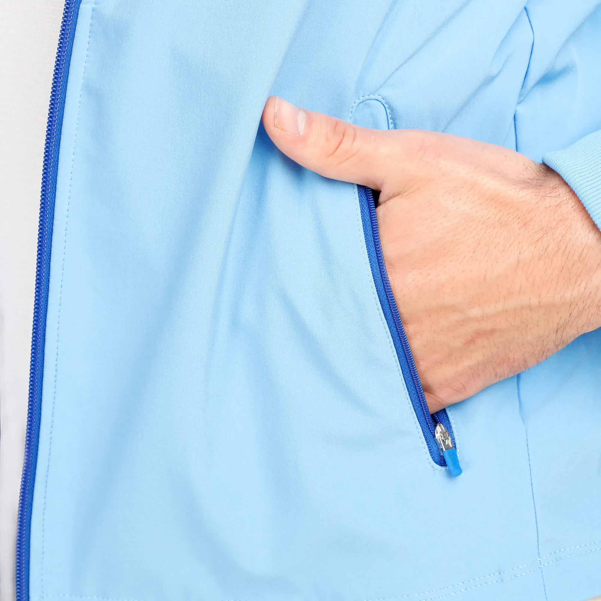 Nike Dri-Fit RAFA MNK Giacca Da Allenamento Uomini - Blu Chiaro 6 Nike Dri-Fit RAFA MNK Giacca Da Allenamento Uomini - Blu Chiaro - immagine 6