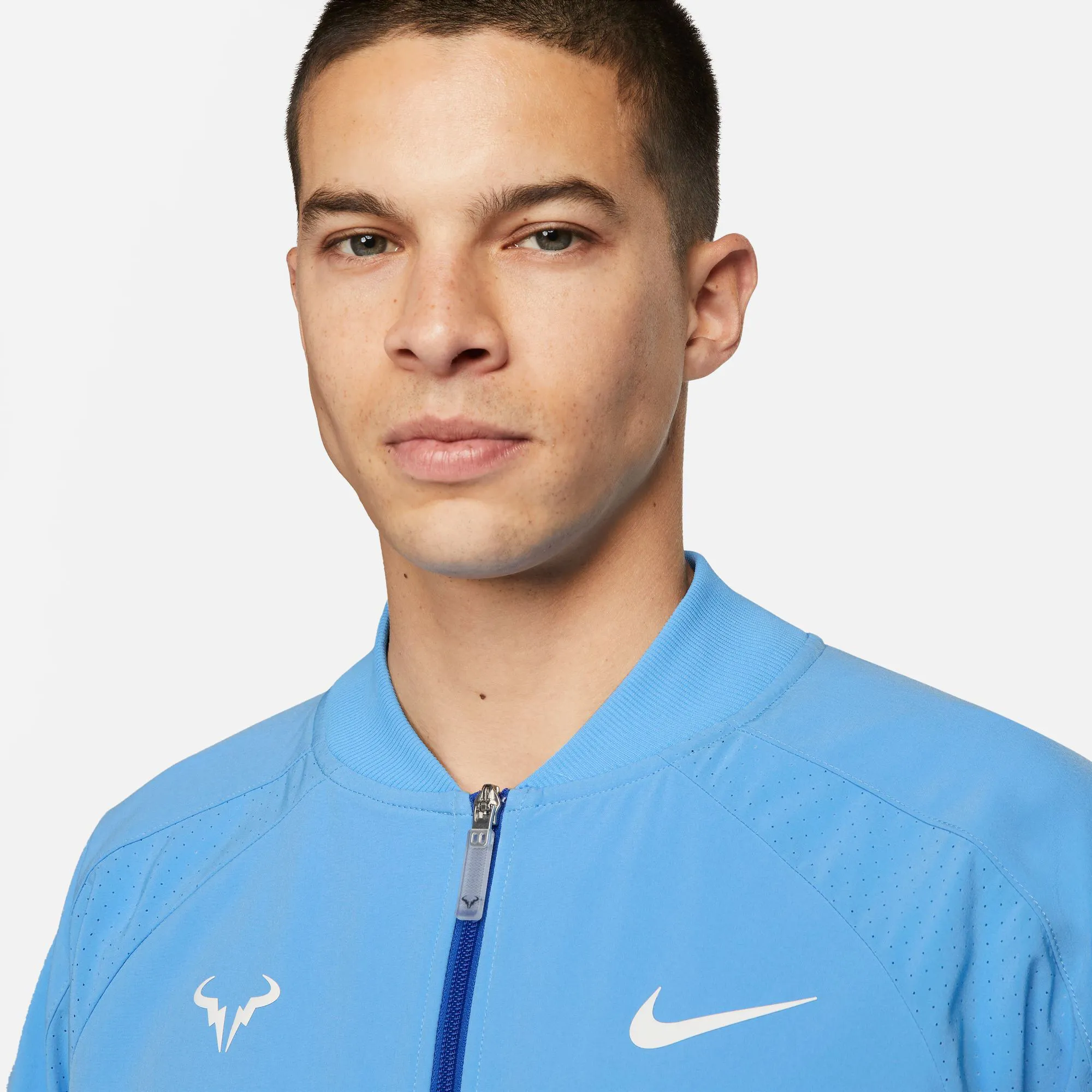 Nike Dri-Fit RAFA MNK Giacca Da Allenamento Uomini - Blu Chiaro 15 Nike Dri-Fit RAFA MNK Giacca Da Allenamento Uomini - Blu Chiaro - immagine 15