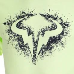 Nike Dri-Fit Rafa Nadal Court SU23 Maglietta Uomini - Verde Chiaro, Multicolore -Vendite Racchette da tennis 57170000 10