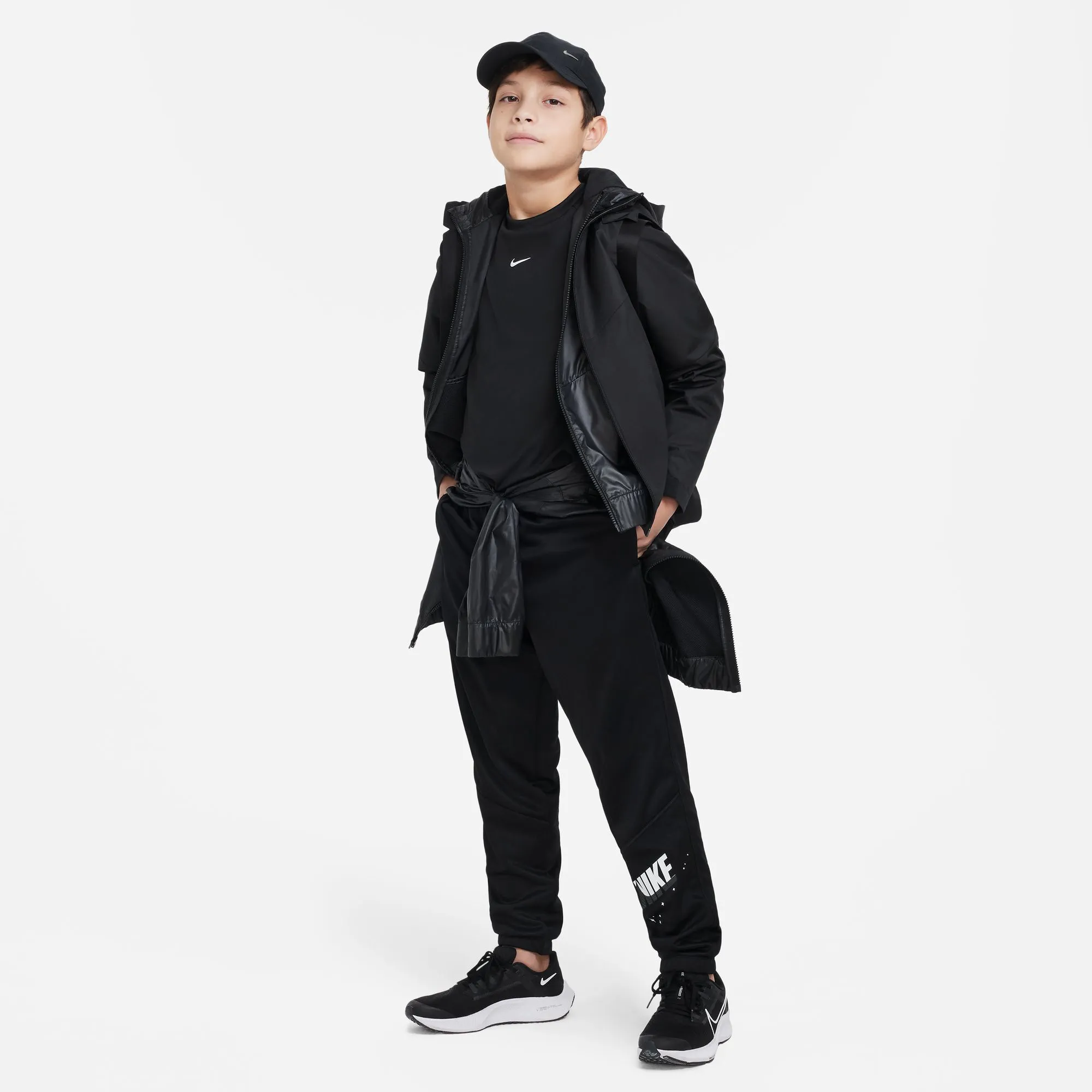 Nike Big Kids Maglietta Ragazzi - Nero 7 Nike Big Kids Maglietta Ragazzi - Nero - immagine 7