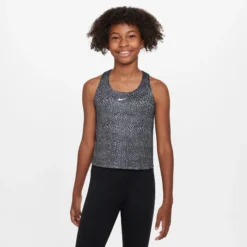 Nike Big Kids Canottiera Ragazze - Nero, Bianco -Vendite Racchette da tennis 57302000 13