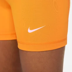 Nike Dri-Fit Big Kids 3in Pantaloncino Attillato Ragazze - Arancione, Nero -Vendite Racchette da tennis 57311000 17
