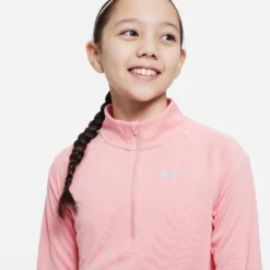 Nike Dri-Fit Big Kids Manica Lunga Ragazze - Rosa -Vendite Racchette da tennis 57330000 16